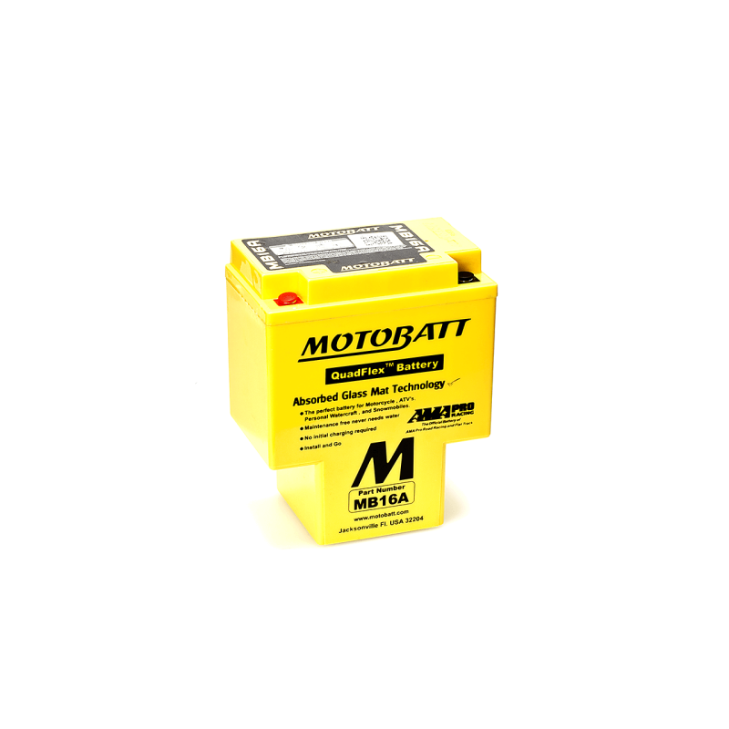 Bateria Motobatt MB16A 12V 19Ah (10h) AGM Quadflex