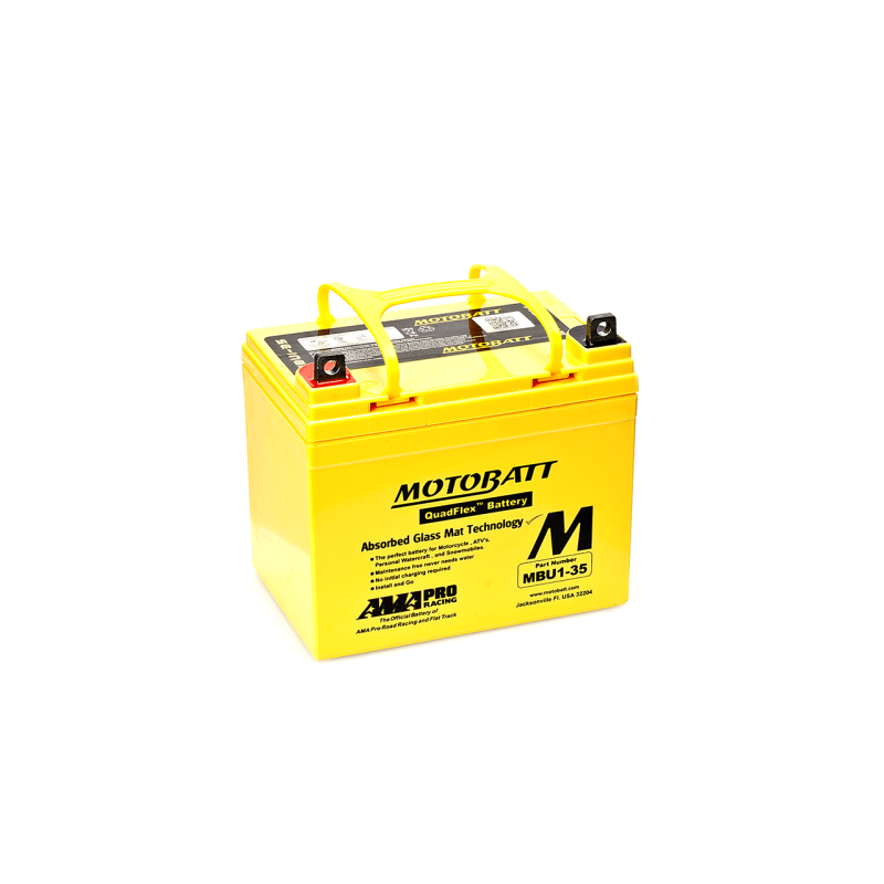 Motobatt MBU1-35 battery 12V 35Ah (10h) AGM Quadflex