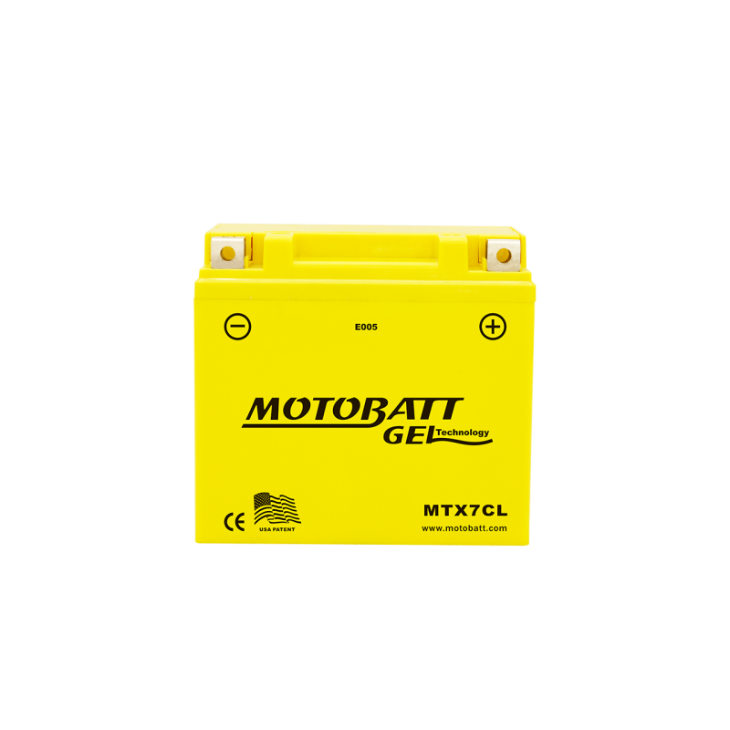 Motobatt MTX7CL battery 12V 7Ah (10h) GEL