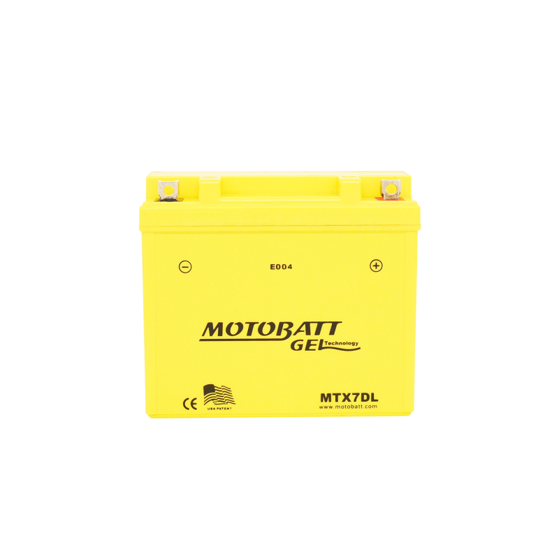 Motobatt MTX7DL battery 12V 7Ah (10h) GEL