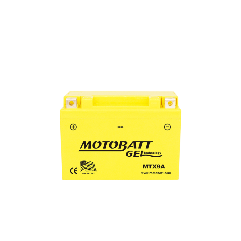 Motobatt MTX9A YTX9BS battery 12V 9Ah GEL