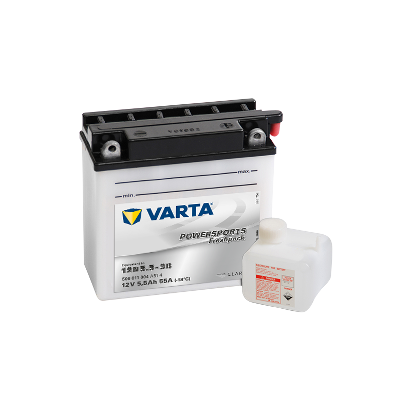 Batterie Varta 12N5.5-3B 506011004 12V 5.5Ah (10h)
