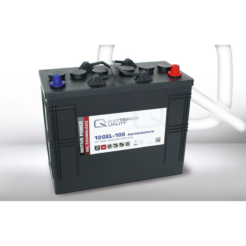Batterie Q-battery 12GEL-105 12V 105Ah GEL