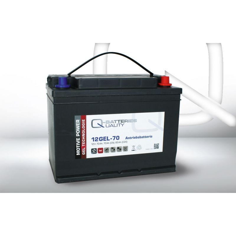 Batterie Q-battery 12GEL-70 12V 70Ah GEL