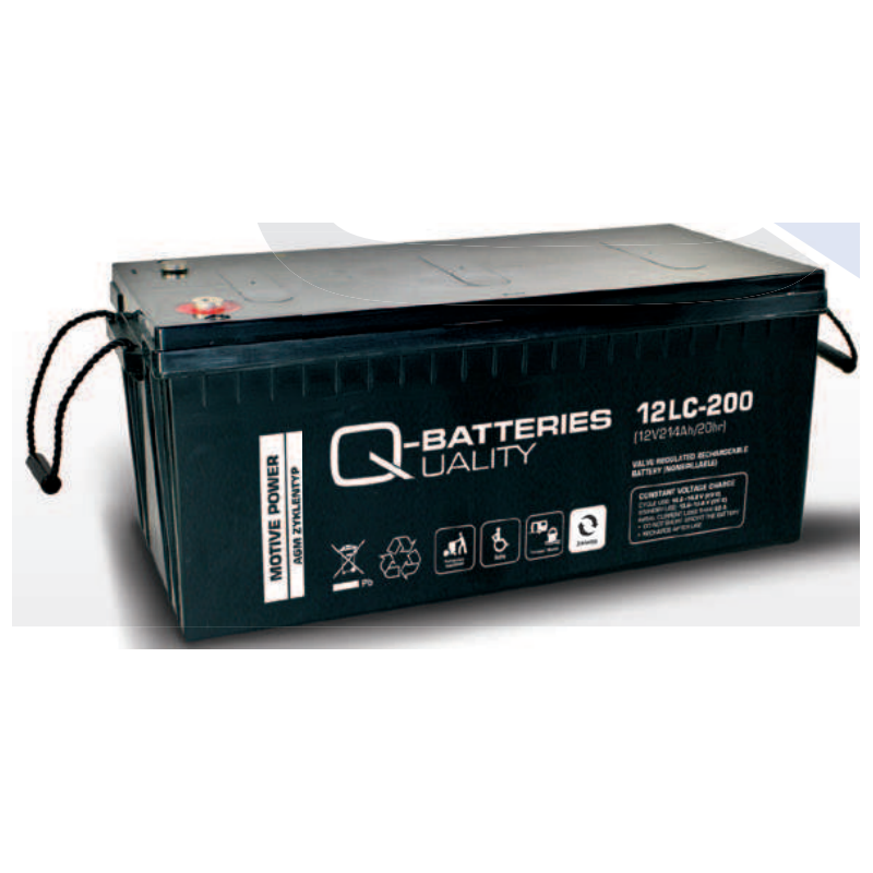 Bateria Q-battery 12LC-200 12V 214Ah AGM