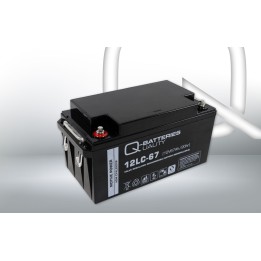 Bateria Q-battery 12LC-67 67Ah - 1