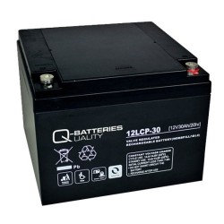 Q-battery 12LCP-30 battery 12V 30Ah AGM