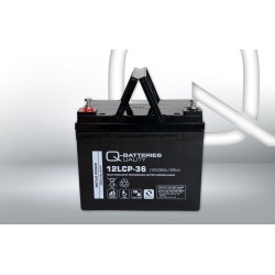 Batería Q-battery 12LCP-36 12V 36Ah AGM