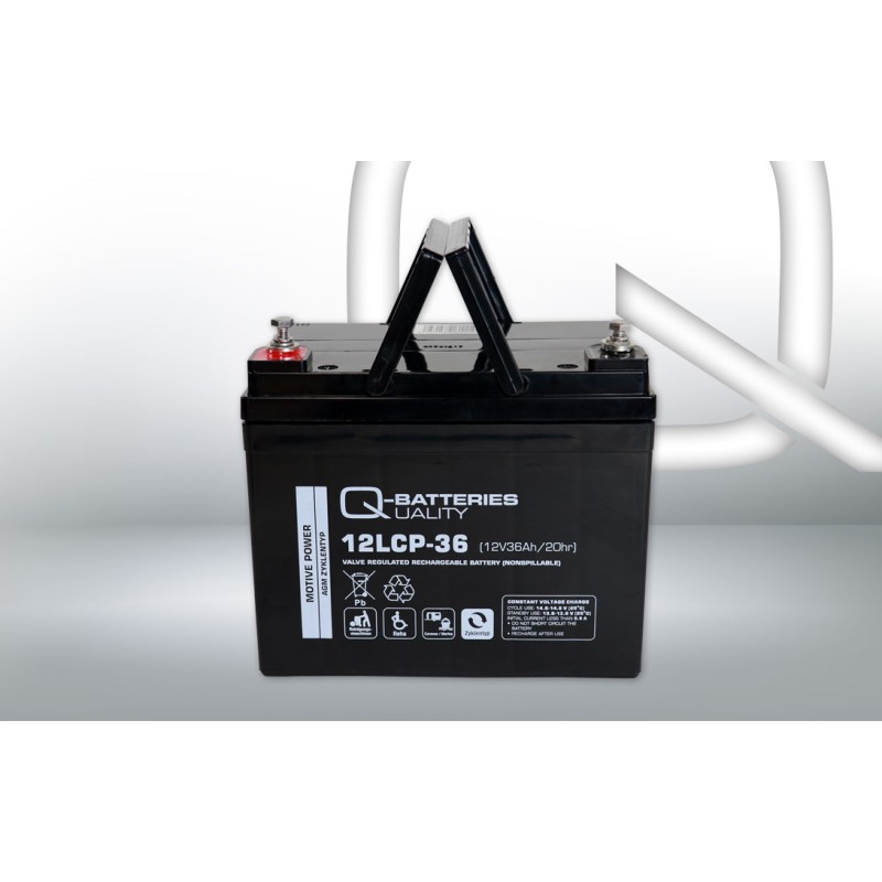 Batteria Q-battery 12LCP-36 12V 36Ah AGM