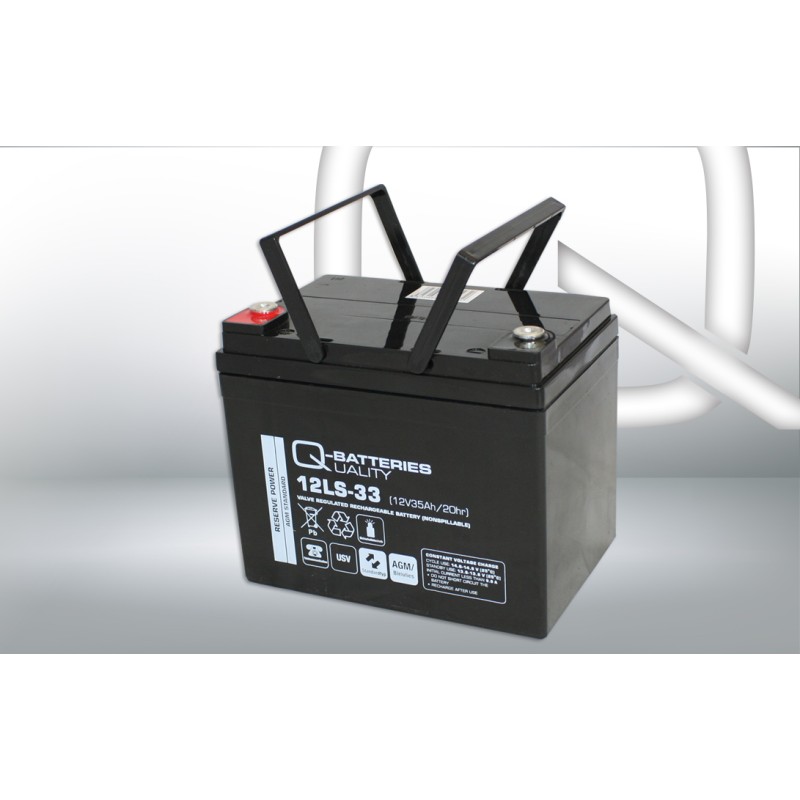 Batterie Q-battery 12LS-33 12V 35Ah AGM