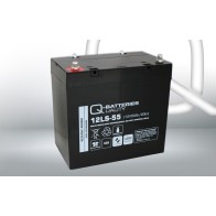 Bateria Q-battery 12LS-55 55Ah - 1
