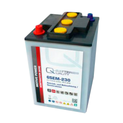 Batterie Q-battery 6SEM-230 6V 230Ah