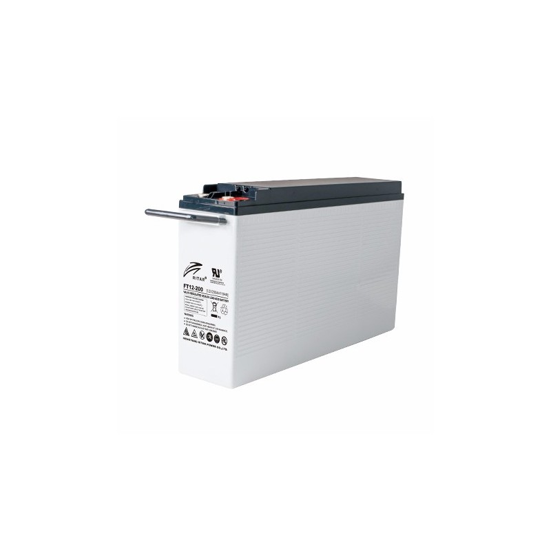 Batería Ritar FT12-200 12V 200Ah (10h) AGM