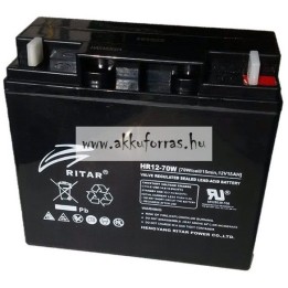 Bateria Ritar HR12-70W 18Ah - 1