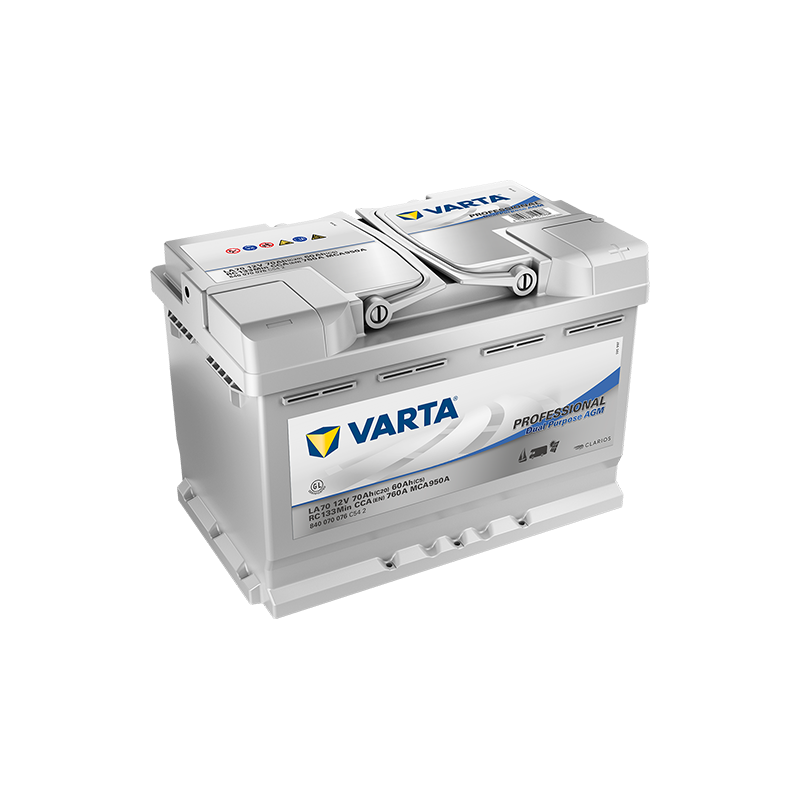 Varta LA70 battery 12V 70Ah AGM
