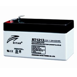 Batería Ritar RT1213 12V 1.3Ah AGM