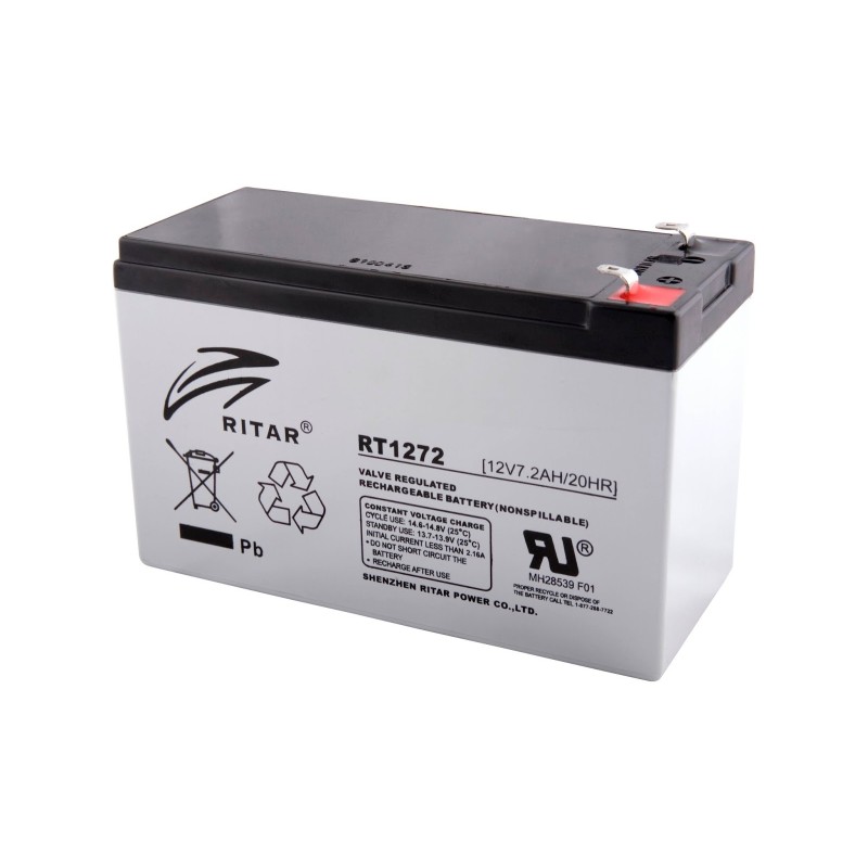 Batterie Ritar RT1272 12V 7.2Ah AGM
