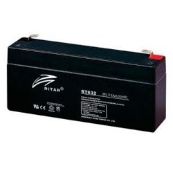 Ritar RT632 battery 6V 3.2Ah AGM