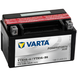 Bateria Varta YTX7A-4 YTX7A-BS 506015005 12V 6Ah (10h) AGM
