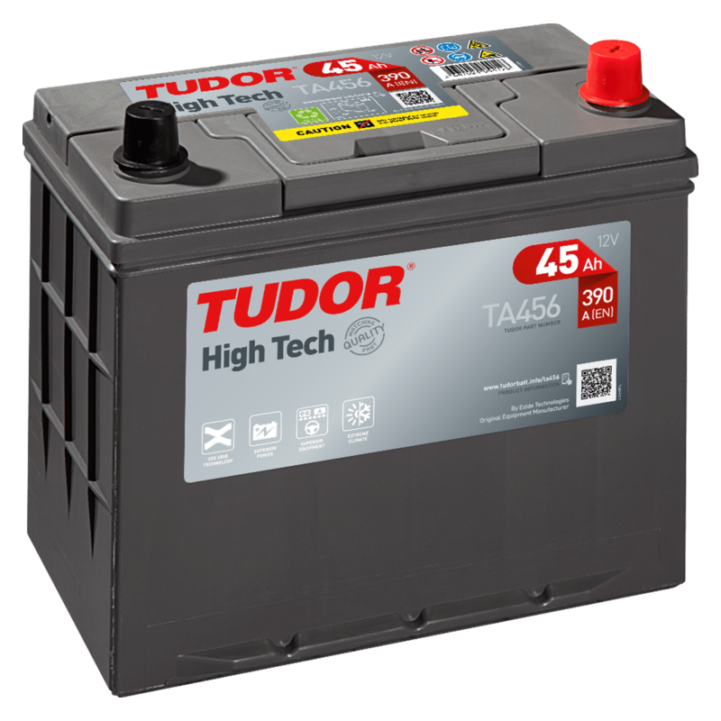 Tudor TA456 battery 12V 45Ah