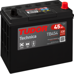Batería Tudor TB454 12V 45Ah