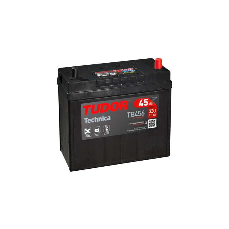 Batterie Tudor TB456 12V 45Ah
