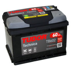 Tudor TB602 battery 12V 60Ah