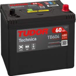 Bateria Tudor TB604 60Ah - 1