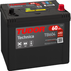 Batería Tudor TB604 12V 60Ah
