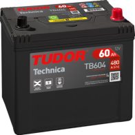 Bateria Tudor TB604 60Ah - 1