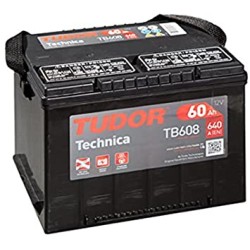 Batería Tudor TB608 12V 60Ah