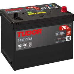 Bateria Tudor TB704 12V 70Ah