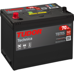 Bateria Tudor TB705 70Ah - 1