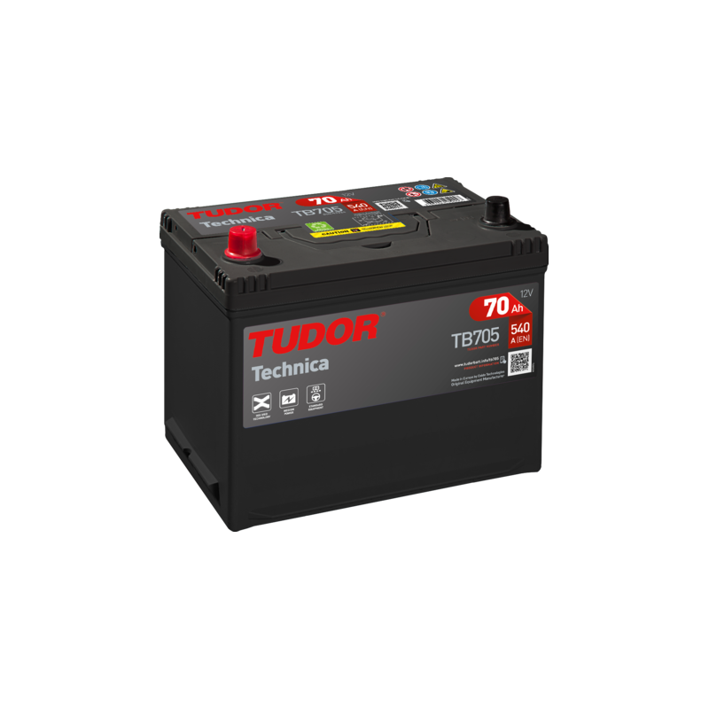 Batterie Tudor TB705 12V 70Ah
