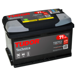 Bateria Tudor TB712 71Ah - 1
