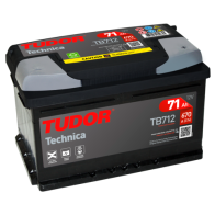 Bateria Tudor TB712 71Ah - 1