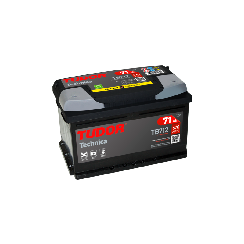 Batterie Tudor TB712 12V 71Ah