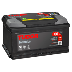 Tudor TB802 battery 12V 80Ah