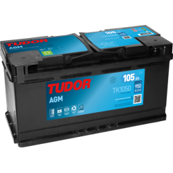 Batería Tudor TK1050 12V 105Ah AGM