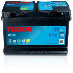 Bateria Tudor TK720 12V 72Ah AGM