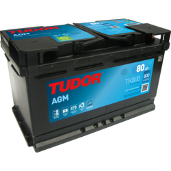 Tudor TK800 battery 12V 80Ah AGM