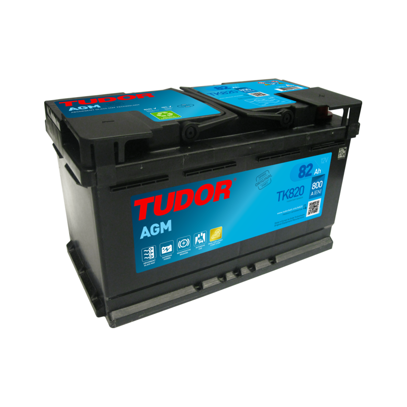 Batterie Tudor TK820 12V 82Ah AGM