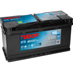 Tudor TL1050 battery 12V 105Ah EFB
