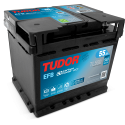 Batería Tudor TL550 12V 55Ah EFB
