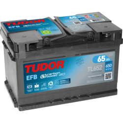 Tudor TL652 battery 12V 65Ah EFB