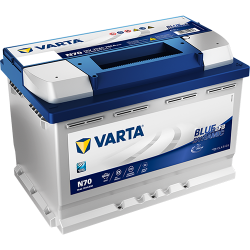 Batería Varta N70 12V 70Ah EFB