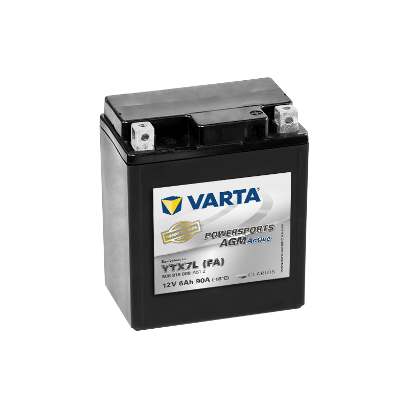 Batteria Varta YTX7L 506919009 12V 6Ah AGM