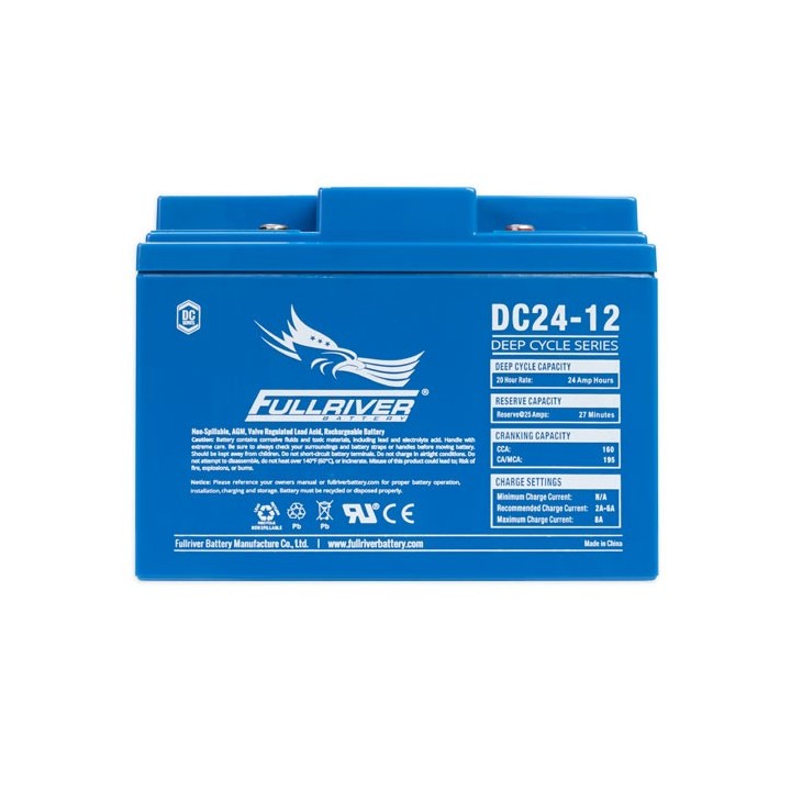 Bateria Fullriver DC24-12 24Ah - 4