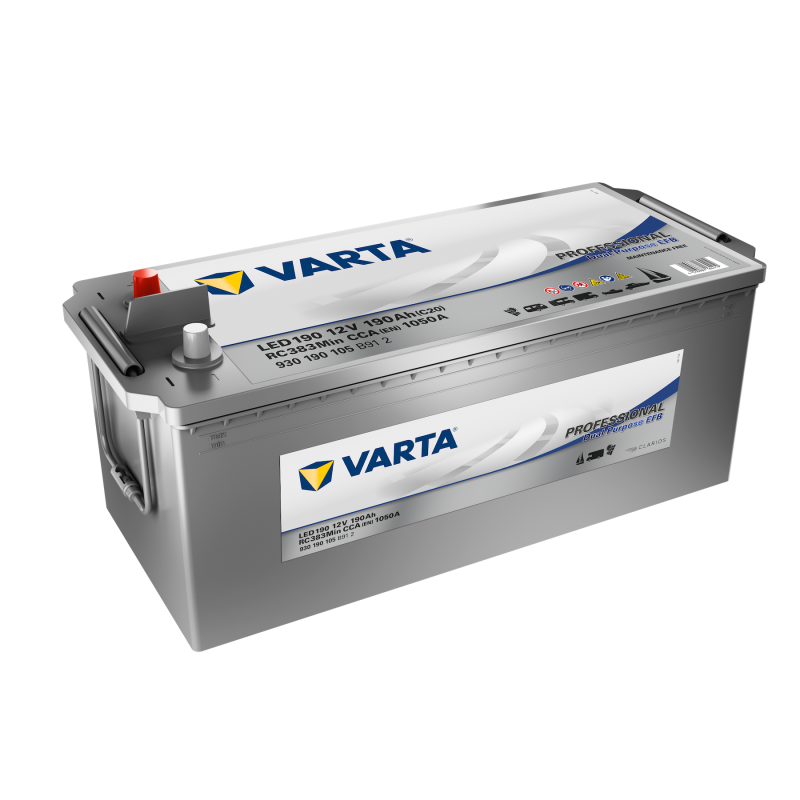Batería Varta LED190 12V 190Ah EFB
