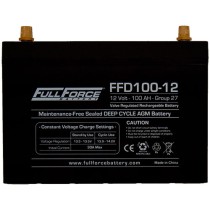Bateria Fullriver FFD100-12 12V 100Ah AGM